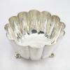 Picture of Tuttle Sterling Silver Footed, Fluted Serving Bowl with Scroll Feet, Style 1171