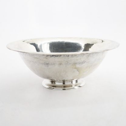 Picture of Antique Old Newbury Crafters Arts & Crafts Hand Hammered Sterling Silver Bowl