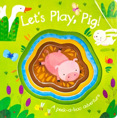 Picture of  Let's Play Pig Cutout Board Book