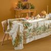 Picture of Garnier-Thiebaut 61x89" 'Noel Vintage Dore' Printed Tablecloth