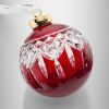Picture of Waterford Crystal 2025 Annual Lismore Red Bauble Ornament