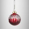 Picture of Waterford Crystal 2025 Annual Lismore Red Bauble Ornament