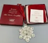 Picture of Towle 1991 Annual Snowflake Ornament Sterling Silver 2nd Edition, with box
