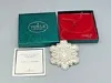 Picture of Towle 1995 Annual Old Master Snowflake Ornament Sterling Silver 6th Edition, with box