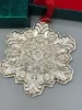 Picture of Towle 1995 Annual Old Master Snowflake Ornament Sterling Silver 6th Edition, with box