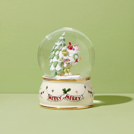 Picture of Lenox 'Merry Grinchmas' Grinch Snow Globe