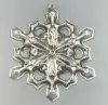 Picture of Gorham Sterling Silver 1979 Annual Snowflake Ornament, no box