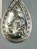 Picture of Waterford Lismore 2001 Joys of Christmas, Santa Ornament, Sterling Silver