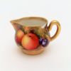 Picture of Vintage 1940 Royal Worcester 'Orchard' Miniature Teapot, Creamer & Sugar Bowl Set