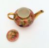 Picture of Vintage 1940 Royal Worcester 'Orchard' Miniature Teapot, Creamer & Sugar Bowl Set