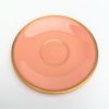 Picture of Rare 1906-1930 Lenox Coral Demitasse Cup & Saucer with Gold Accents