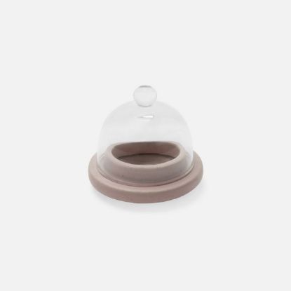 Picture of Blue Pheasant Marcus Pink Butter Dish