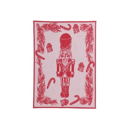 Picture of VIETRI 'Strofinaccio' Red Nutcracker Dishtowel