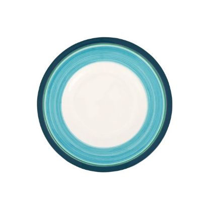 Picture of VIETRI 'Lisbon' Cobalt & Aqua Salad Plate