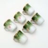 Picture of Antique 14-Piece Tressemann & Vogt (T&V) Limoges Porcelain Chocolate Set in Green with Clover Blossoms