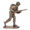 Picture of Cold Cast Bronze US Army Infantry Soldier Figurine