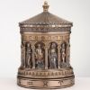 Picture of Cold Cast Bronze Greek Pantheon Zodiac Rotating Trinket Box