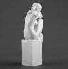 Picture of White Porcelain Seated Nude Female Figurine