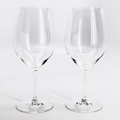 Picture of Pair Of Riedel 'Vinum' Bordeaux Wine Glasses