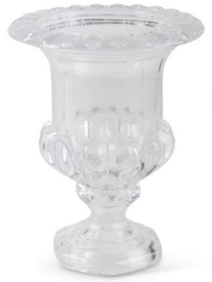 Picture of K&K Interiors 10" Pressed Glass Urn