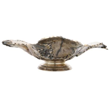 Picture of Vintage 1944 Grapes Sterling Silver Footed Bowl by the Royal Irish Silver Co., Dublin