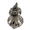 Picture of Antique 1827 English Sterling Silver Coffee Pot with Flower Finial & Shell & Flower Feet by Waterhouse & Son, Birmingham