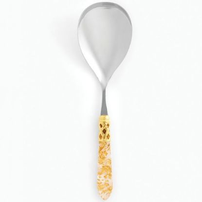 Picture of Vietri Aladdin Gold Fleck Serving Spoon