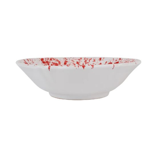 Picture of Vietri Amalfitana Red Splatter Serving Bowl