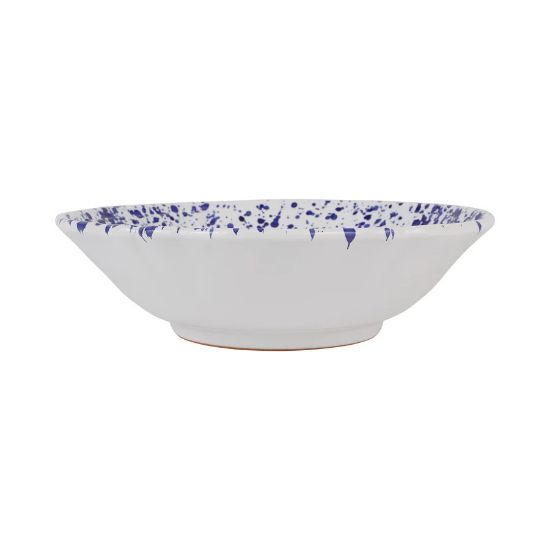 Picture of Vietri Amalfitana Cobalt Splatter Serving Bowl