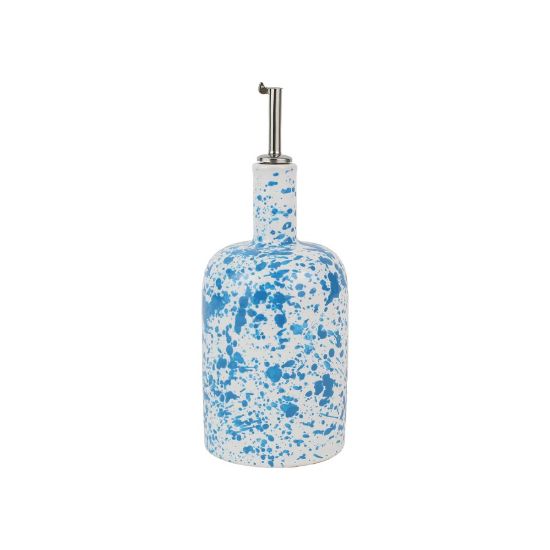 Picture of Vietri Amalfitana Aqua Splatter Olive Oil Bottle