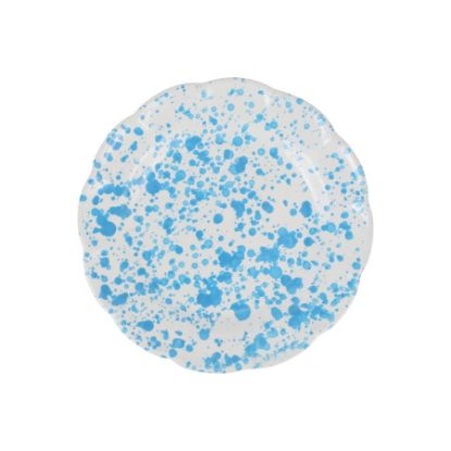Picture of Vietri Amalfitana Aqua Splatter Salad Plate