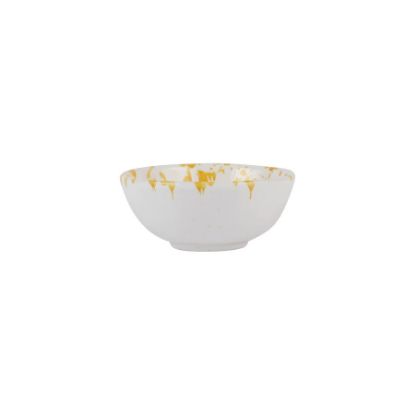 Picture of Vietri Amalfitana Yellow Splatter Dipping Bowl