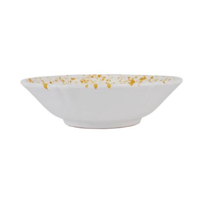 Picture of Vietri Amalfitana Yellow Splatter Serving Bowl