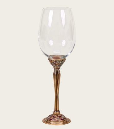 Picture of Edgar Berebi 'Toulouse' Stem, Museum Gold #8842/4, Signed by Edgar Berebi