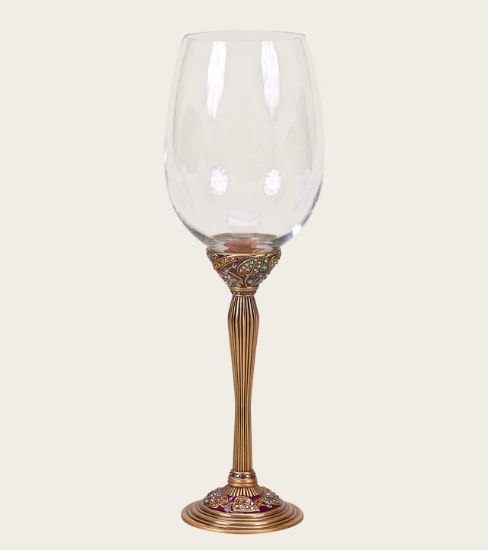 Picture of Edgar Berebi 'Toulouse' Stem, Museum Gold #8842/4, Signed by Edgar Berebi