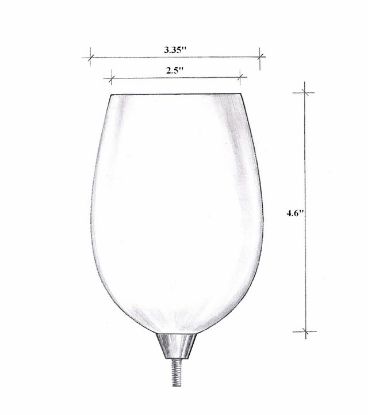 Picture of Edgar Berebi Wine Bowl #112G (to be paired with Edgar Berebi stems)