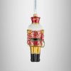 Picture of Waterford Blown Glass 'Holiday Heirlooms' Nutcracker Christmas Ornament