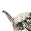 Picture of Antique 1840 English Sterling Silver Teapot with Flower Finial by John James Keith, London