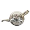 Picture of Antique 1840 English Sterling Silver Teapot with Flower Finial by John James Keith, London