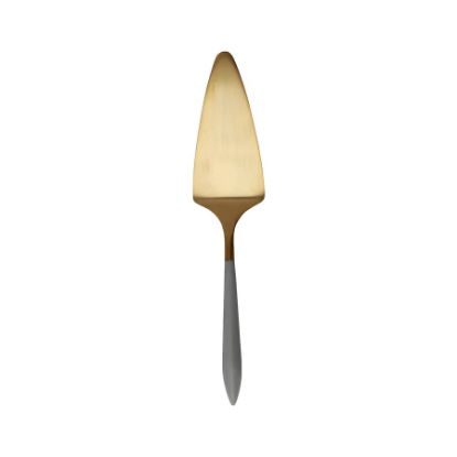 Picture of Vietri Ares Oro Light Gray Pastry Server