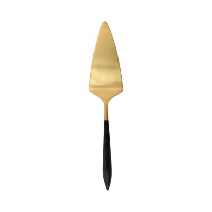 Picture of Vietri Ares Oro Black Pastry Server