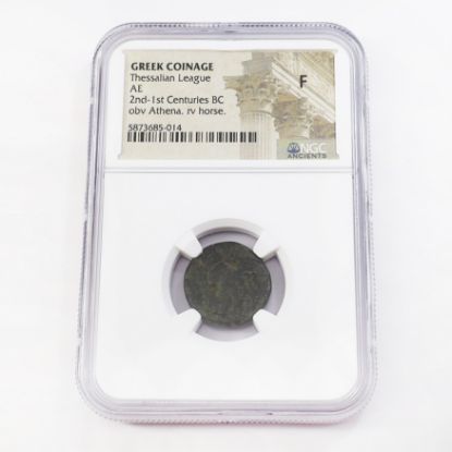 Picture of 2nd-1st Centuries BC, THESSALIAN LEAGUE, AE, NGC F