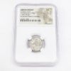 Picture of Boy and Dolphin, c.281-240 BC, Calabria, Taras AR Didrachm, NGC AU 4/4