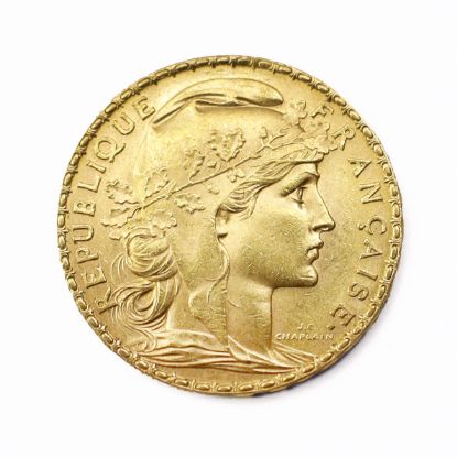 Picture of French 20 Franc Gold Coin
