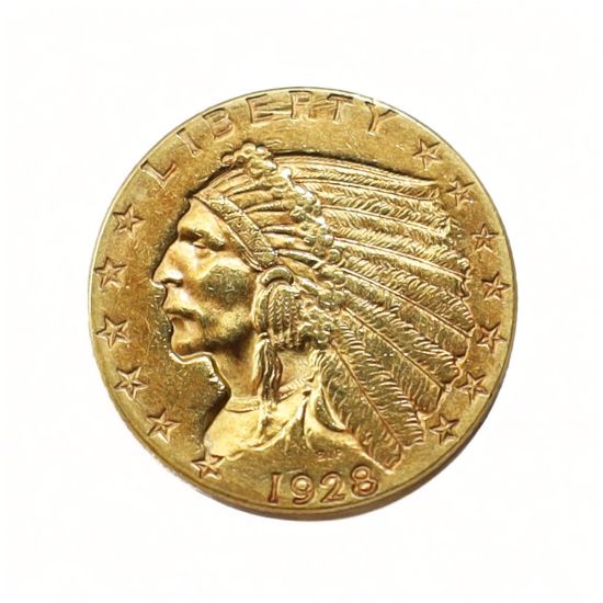 Picture of $2.5 Gold USA Indian Head Quarter Eagle Coin