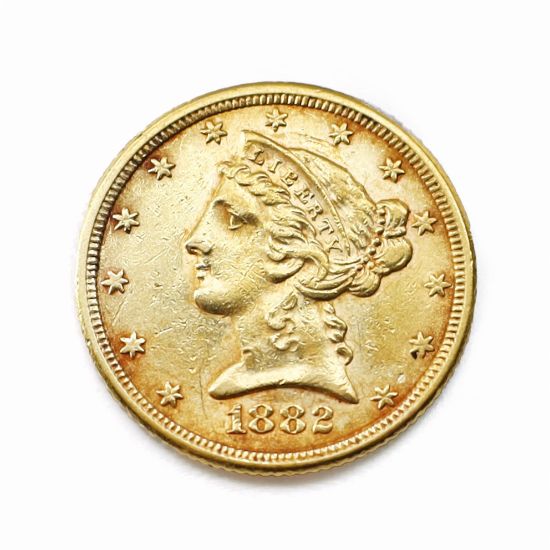 Picture of $5 Gold USA Liberty Half Eagle Coin