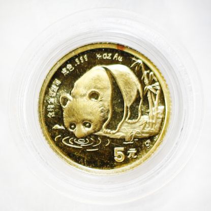 Picture of China 1/20th ozt Gold Panda Coin