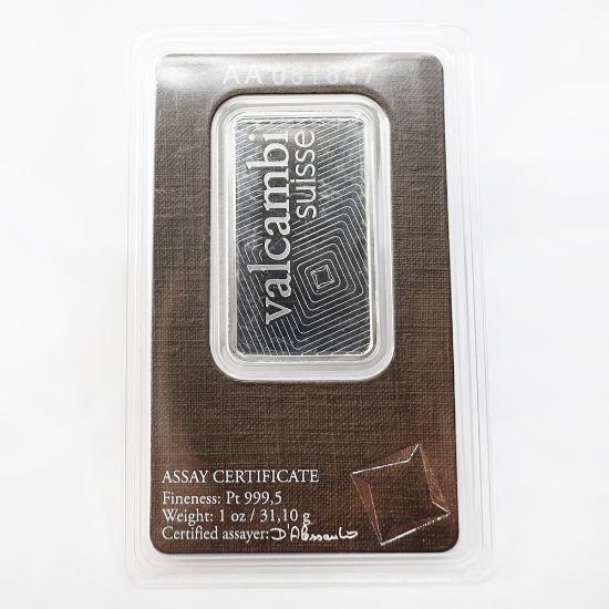 Picture of 1 ozt Carded Platinum Bar – Assorted
