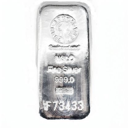 Picture of Silver 32.15ozt 'Kilo' Generic Bars, Assorted