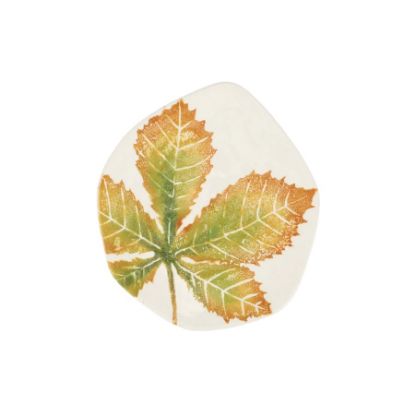 Picture of Chestnut Leaf Salad Plate 